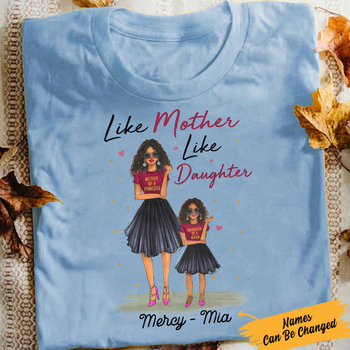 Personalized BWA Mom Like Daughter T Shirt AG62 30O57 1