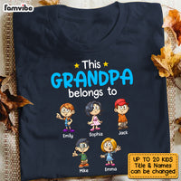 Personalized This Grandpa Belongs Shirt - Hoodie - Sweatshirt OB254 36O53 thumb 1