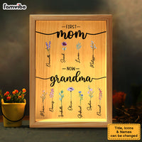 Personalized Gift For Grandma's Garden Picture Frame Light Box 31506 thumb 1