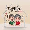 Personalized Couple Together House Plaque 22847 1