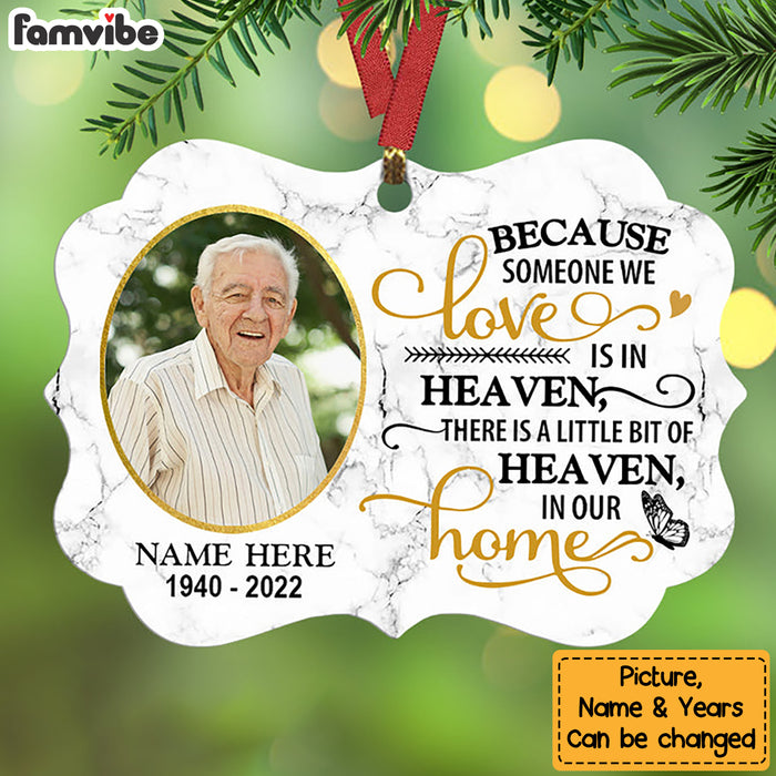 Personalized Memorial Heaven In Home MDF Ornament NB61 81O47 1