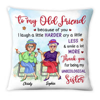 Personalized To My Old Friend Pillow 25111 thumb 1