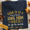 Personalized Sunflower Dog Mom  T Shirt JN121 67O36 1