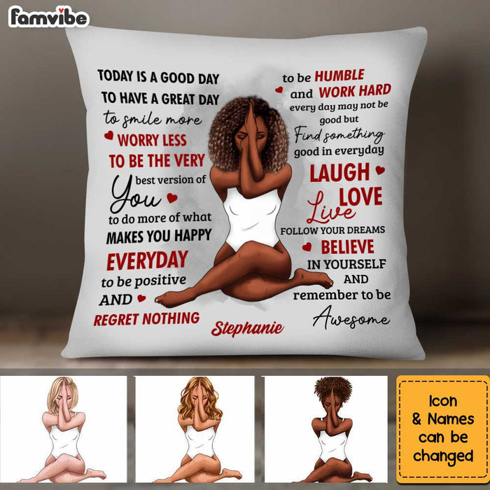 Personalized Happy Everyday Pillow OB224 36O34 1