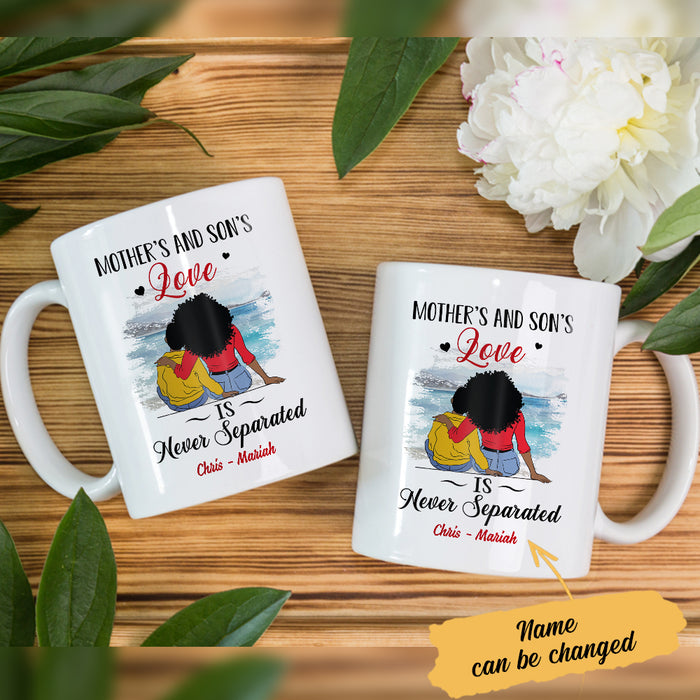 Personalized BWA Mom And Son Love Mug AG91 30O65 1
