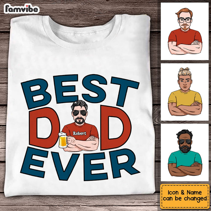 Personalized Dad Grandpa T Shirt MY192 31O53 1