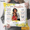 Personalized Gift To Daughter From Mom Pillow 25078 1
