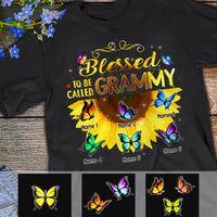 Personalized Blessed To Be Called Grandma T Shirt AP71 73O57 thumb 1