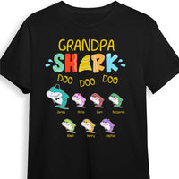 Personalized Grandpa Shark Shirt - Hoodie - Sweatshirt 21796 thumb 1