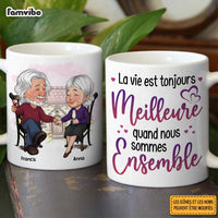 Personalized French Couple Gift Nous Sommes Ensemble Mug 30864 thumb 1