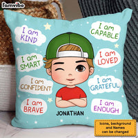 Personalized Gift For Grandson I Am Kind Pillow 30490 thumb 1