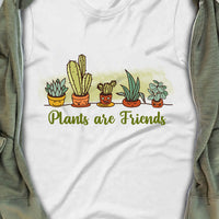 Plants Are Friends Plant Fun T Shirt AG278 81O58 thumb 1