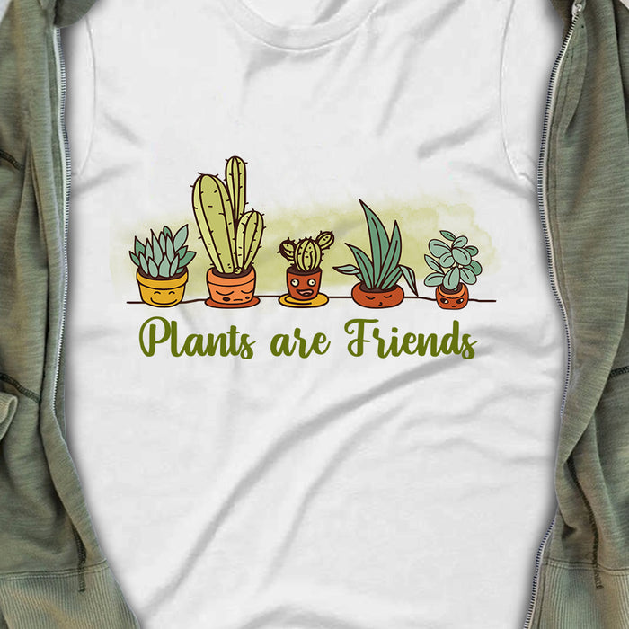 Plants Are Friends Plant Fun T Shirt AG278 81O58 1
