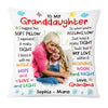 Personalized Gift For Granddaughter Photo Custom Pillow 31498 1