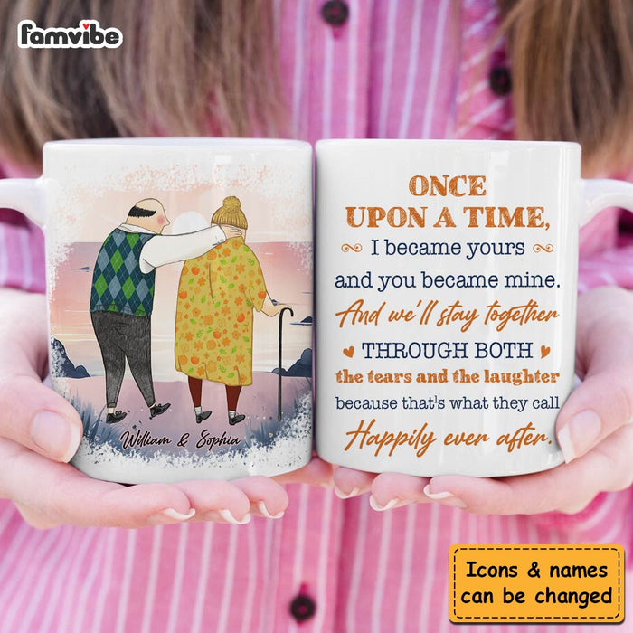 Personalized Couple Gift Once Upon A Time I Became Yours And You Became Mine Mug 31243 1