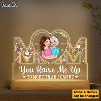 Personalized Gift For Mom Plaque LED Lamp Night Light 24636 thumb 1