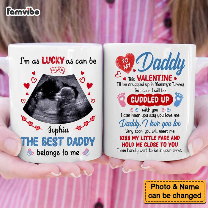 Personalized Pregnancy Gift I Can Hardly Wait To Be In Your Arms Mug 31285 1