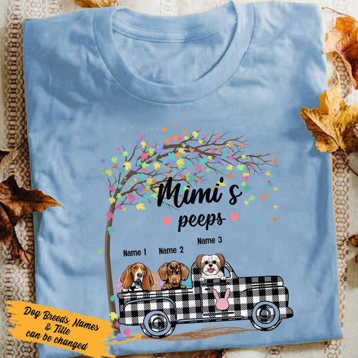 Personalized Dog Mom Easter T Shirt MR11 73O36 1