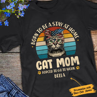 Personalized Cat Mom T Shirt JN151 67O34 thumb 1