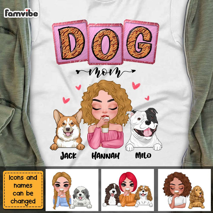 Personalized Gift Dog Mom Shirt - Hoodie - Sweatshirt 24214 1