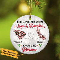 Personalized Love Between Long Distance Leopard Ornament SB2441 30O47 thumb 1