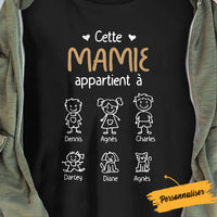 Personalized Papy Mamie French Grandma Grandpa Belongs T Shirt AP234 30O57 thumb 1