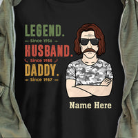 Personalized Hunting Dad Grandpa T Shirt MR222 26O57 thumb 1