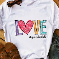 Personalized Grandma T Shirt FB261 26O36 thumb 1