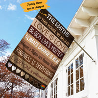 Personalized In This House Human Rights Flag AG221 85O53 thumb 1