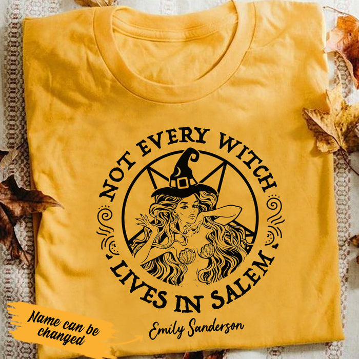 Personalized Mermaid Witch Halloween Not In Salem T Shirt AG261 67O53 1