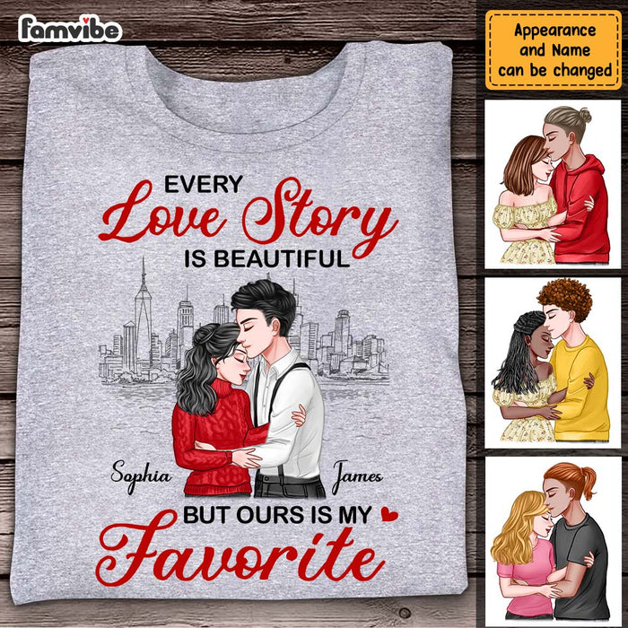 Personalized Love Story Is Beautiful Shirt - Hoodie - Sweatshirt 22717 1