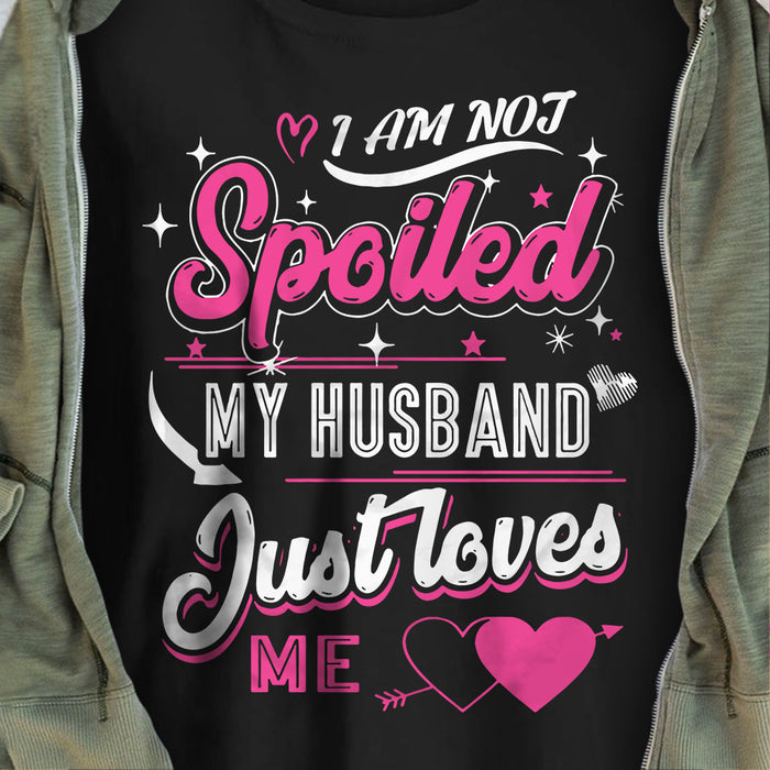 Couple Husband Wife Spoiled T Shirt  DB251 81O36 1