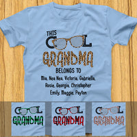Personalized Cool Grandma Christmas Pattern T Shirt OB82 81O47 thumb 1