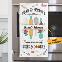 Personalized Grandma Kitchen Towel DB101 30O57 thumb 1