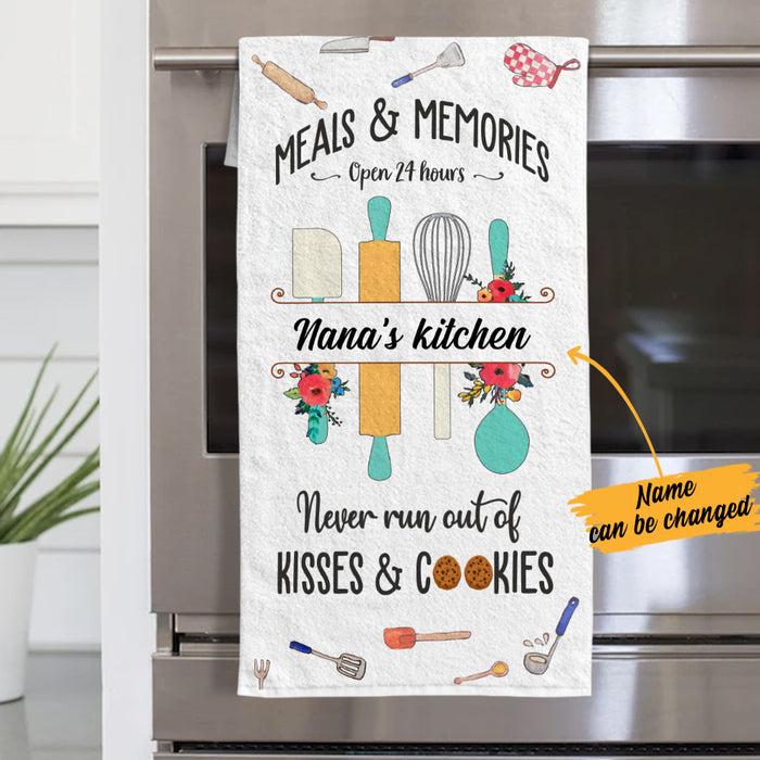 Personalized Grandma Kitchen Towel DB101 30O57 1