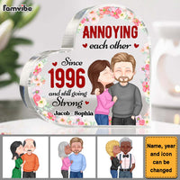 Personalized Annoying Each Other Couple Acrylic Plaque thumb 1