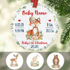 Personalized Baby First Christmas  Ornament OB71 65O57 1