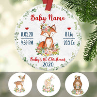 Personalized Baby First Christmas  Ornament OB71 65O57 thumb 1