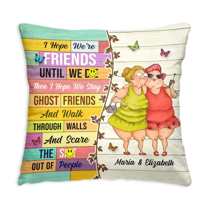Personalized Gift For Old Friends Sisters Pillow 30766 1