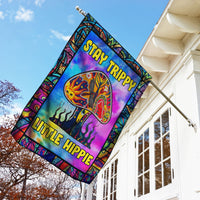 Stay Trippy Little Hippie Mushroom Flag JL72 81O34 thumb 1