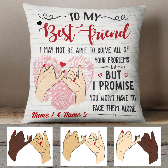 Personalized To My Bestie Pillow MR62 67O60 (Insert Included) 1