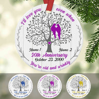 Personalized Wedding Anniversary Couple  Ornament SB282 65O34 thumb 1