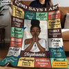 Personalized Gift For Daughter God Says I Am Blanket 31364 1