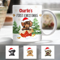 Personalized Dog First Christmas Mug SB291 67O34 thumb 1