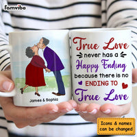 Personalized Couple Gift There Is No Ending To True Love Mug 31237 thumb 1
