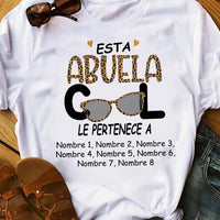 Personalized Cool Grandma Spanish Abuela Belongs T Shirt AP141 81O36 thumb 1