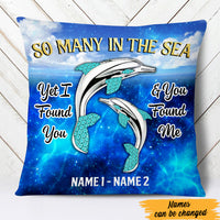 Personalized Couple Pillow JN163 26O47 (Insert Included) thumb 1