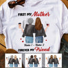 Personalized First Mother Forever Friend T Shirt JR281 65O34 thumb 1