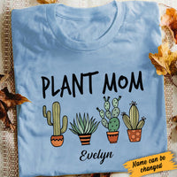Personalized Crazy Plant Lady T Shirt AG273 81O34 thumb 1