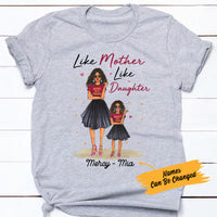 Personalized BWA Mom Like Daughter T Shirt AG62 30O57 thumb 1